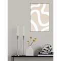 Miniatyrbild 1 av 2: Squiggly Abstract Art MultiColor 21x30 cm