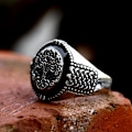 Miniatyrbilde 2 av 3: Ring - Norse Mythology - Heel ring with Yggdrasil #10
