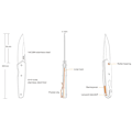 Pikkukuva 3 / 4: Ruike P848-B Folding knife Black