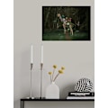 Miniatyrbillede 2 af 2: Giraf MultiColor 50x70 cm