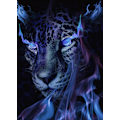 Pikkukuva 1 / 2: Mystical Tiger Darkness MultiColor 30x40 cm