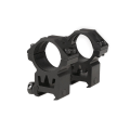 Pikkukuva 2 / 2: Theta Optics - Two-part 30mm optics mount for RIS rail (high) Black