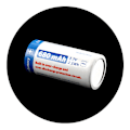 Pikkukuva 1 / 3: NITEYE by JETBeam -JL160 RCR123A 680 mAh rechargable battery Black