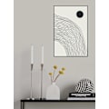 Miniatyrbild 2 av 2: Boho Lines Series 5 MultiColor 21x30 cm
