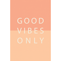 Miniatyrbild 2 av 2: Good Vibes Only MultiColor 21x30 cm