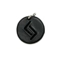 Pikkukuva 1 / 4: Handmade pendant with nordic rune made of swedish leather