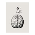 Miniatyrbillede 1 af 2: Brain Bloom MultiColor 21x30 cm