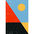 Miniatyrbild 1 av 2: Minimal Shapes Series 24 MultiColor 70x100 cm