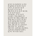 Miniatyrbilde 1 av 2: Love Is MultiColor 50x70 cm