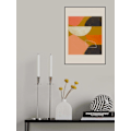 Miniatyrbild 2 av 2: Abstract Composition MultiColor 50x70 cm