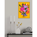 Miniatyrbild 2 av 2: Eclectic Flowers MultiColor 21x30 cm