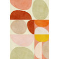 Pikkukuva 2 / 2: Pastelli Geometria MultiColor 70x100 cm