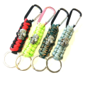 Miniatyrbilde 2 av 2: Cool Paracord Keychain  with pirate scull neongreen neongrön