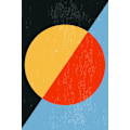 Miniatyrbild 1 av 2: Minimal Shapes Series 23 MultiColor 21x30 cm