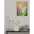 Miniatyrbillede 2 af 2: Df1910ponfofmyowni MultiColor 50x70 cm