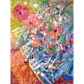 Miniatyrbillede 1 af 2: Df1431meanderinggardenpath MultiColor 50x70 cm
