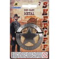 Miniatyrbilde 2 av 2: 14/0 - Gonher Magnetic Metal Sheriff Star Grey
