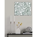 Miniatyrbild 2 av 2: Scandi Green White Pattern MultiColor 21x30 cm