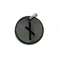 Pikkukuva 1 / 2: Handmade pendant with nordic rune made of swedish leather