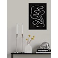 Miniatyrbild 1 av 2: Abstract Line No3. MultiColor 21x30 cm