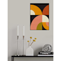 Miniatyrbild 1 av 2: Geo Shapes Fall 21 Geo MultiColor 21x30 cm
