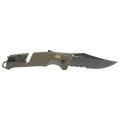 Miniatyrbillede 1 af 7: SOG - 11-12-11-41 - Trident AT - Folding knife - OD Serrated Green