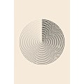 Miniatyrbild 1 av 2: Boho Minimal Shapes 1 MultiColor 21x30 cm