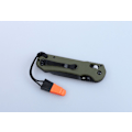 Pikkukuva 5 / 5: GANZO G7453 Green with whistle - knife folding knife grön