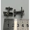 Miniatyrbillede 3 af 3: eksklusive ærmeknapper Anthracite