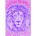 Miniatyrbild 1 av 2: Lion Portrait N King Of The Beasts MultiColor 30x40 cm