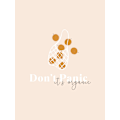 Pikkukuva 2 / 2: Don't Panic It's Organic MultiColor 50x70 cm