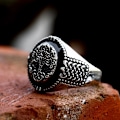 Miniatyrbilde 2 av 3: Ring - Norse Mythology - Heel ring with Yggdrasil #13