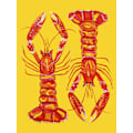 Miniatyrbild 2 av 2: Langoustines On Yellow MultiColor 21x30 cm