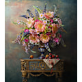 Miniatyrbillede 1 af 2: Stilleben med blomster MultiColor 50x70 cm
