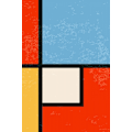 Pikkukuva 1 / 2: Minimal Shapes Series 14 MultiColor 50x70 cm