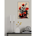 Miniatyrbild 2 av 2: Red Tulips MultiColor 21x30 cm