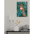 Miniatyrbild 2 av 2: Bubblegum Giraffe In The Jungle MultiColor 21x30 cm