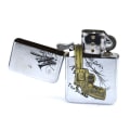 Miniatyrbillede 1 af 3: Bensintändare / Tändare - Bensin - Gentelo - vapen Silver 3