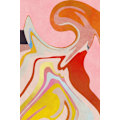 Miniatyrbillede 2 af 2: Organisk Bauhaus Waved2 MultiColor 50x70 cm