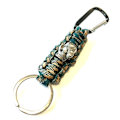 Miniatyrbilde 1 av 2: Cool Paracord Keychain  with pirate scull camo camo