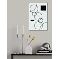 Miniatyrbild 2 av 2: Minimal Shapes 1 MultiColor 70x100 cm