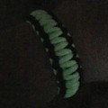 Pikkukuva 3 / 3: Glow-in-Dark Paracord Bracelet gul svart