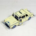Miniatyrbild 2 av 5: 3D Pussel Metall - Berömda fordon - Retro Amerikansk Taxi färg