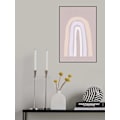 Miniatyrbild 2 av 2: Minimal Rainbow No 1 MultiColor 30x40 cm