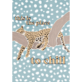 Miniatyrbild 1 av 2: This Is The Place To Chill Leopard Kids Print MultiColor 30x40 cm