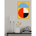 Miniatyrbild 2 av 2: Minimal Shapes Series 9 MultiColor 70x100 cm
