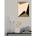 Pikkukuva 2 / 2: Minimal Abstract Triangle MultiColor 70x100 cm