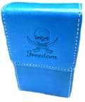 Miniatyrbillede 2 af 2: Belt Cigarette case Bob Marley blue color Multicolor