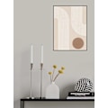 Pikkukuva 1 / 2: Beige Arc Poster No.1 MultiColor 70x100 cm