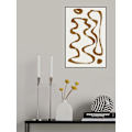 Miniatyrbild 1 av 2: Abstract Line No7. MultiColor 30x40 cm